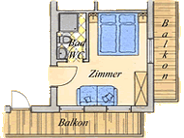 Zimmer mit Frühstück Haarlehen